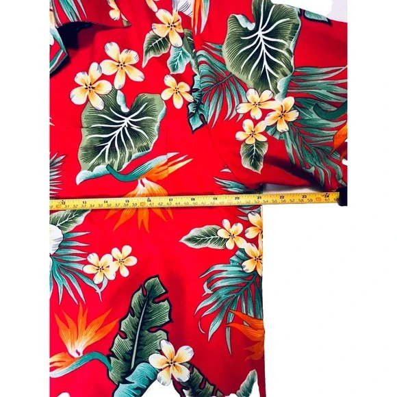 Vintage Alvish Enjoy Life Hawaiian Shirt sz Medium Vacation Cruise Island Wear - Picture 13 of 13